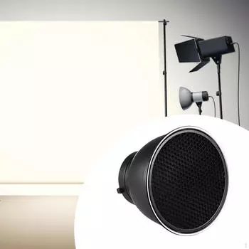 Отражатель, рассеиватель, абажур, многоцелевой, легко устанавливаемый, из алюминиевого сплава, осветительное оборудование для