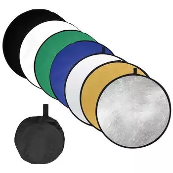 Отражатель света для фотосъемки 80 см/32 дюйма 5-in-1