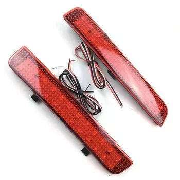 Отражатель заднего бампера, 24 светодиодных фонаря заднего тормоза заднего хода для Land Rover L322 2003-2012/Freelander 2/LR2 08-13