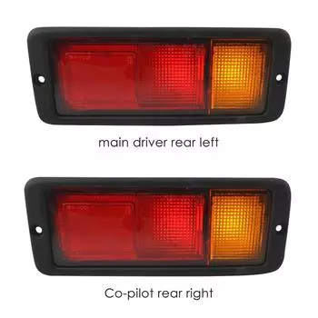 Отражатель заднего бампера автомобиля для Mitsubishi Pajero Montero 1992-1999 MB124963 MB124964 214-1946L-UE Задний стоп-сигнал Left