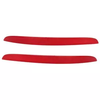 Отражатель заднего бампера для ночного вождения, красная линза, отражатель бампера, маркер, отделка для Facel Left: 3T9945105