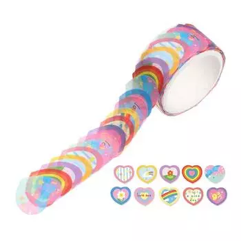 Отрываемая Каваи Декоративная Канцелярия Наклейка для Дневника Васи-лента Липкая Бумага Скрапбукинг Style 6