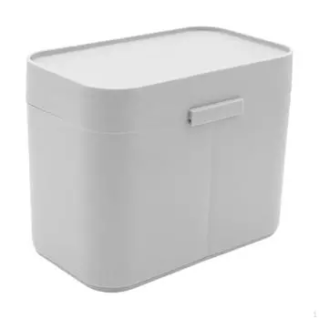 Отсек ватного диска и контейнер для хранения тампонов для дома красоты серый