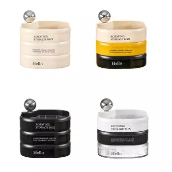 Отсек вращающийся настольный ящик для хранения модный поднос для ювелирных изделий гардероб для спальни style 4
