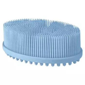 Отшелушивая мытье тела силикона щетки силикона тела силикона для отшелушивания кожи One Size розовый