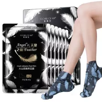 Отшелушивающая маска для педикюра ног для гладкого мягкого удаления омертвевшей кожи ног
