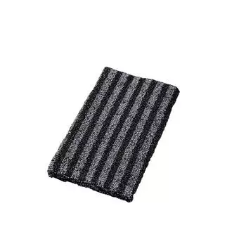 Отшелушивающая сетка, длинная сетка для ванны, отшелушивающий душ, разглаживающая кожу, очищающее от грязи банное полотенце, двусторонняя штанга для ванны One Size розовый