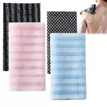 Отшелушивающее полотенце для душа Blissal, 2/4 шт. отшелушивающее полотенце Blissal, скраб для душа Blissal, полотенце Blissal для мужчин и женщин A(2PC)