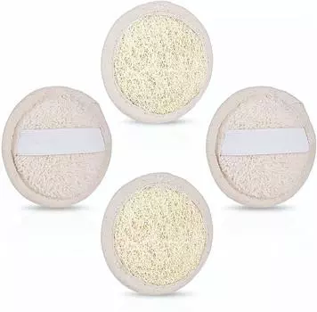 Отшелушивающее полотенце Очищающая щетка из тыквы Щетка для мытья лица Ручная очищающая щетка Ручная подушечка белый