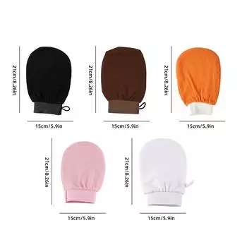 Отшелушивающие перчатки Массажная щетка Губка Wisp Для душа тела Для душа в ванной Перчатка для снятия ванны Kessa Полотенце для пилинга