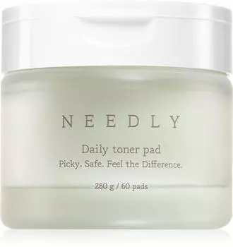 Отшелушивающие подушечки для лица Needly Daily Toner Pad для жирной и проблемной кожи TU прозрачный
