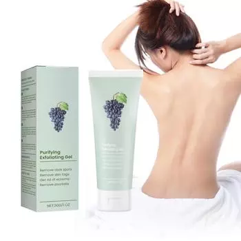 Отшелушивающий гель очищает кожу, увлажняет и осветляет Ежедневный уходовый гель One Size