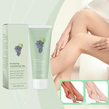 Отшелушивающий гель очищает кожу, увлажняет и осветляет Ежедневный уходовый гель