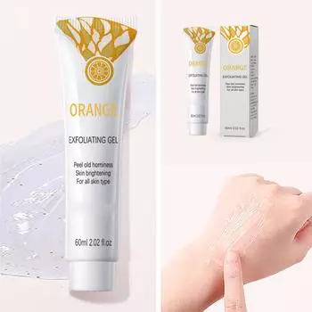 Отшелушивающий гель-скраб для лица, очищающий скраб для кожи лица и тела