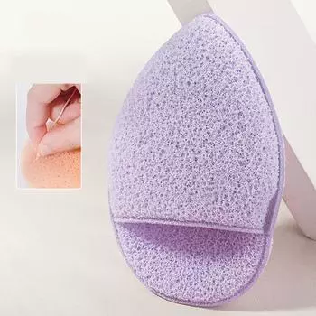 Отшелушивающий косметический спонж для глубокого очищения кожи, подушечки для снятия макияжа, портативная губка для умывания лица унисекс розовый