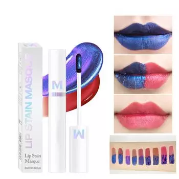 Отшелушивающий пигмент для губ, стойкий, водостойкий оттенок для губ Nude, устойчивый к переносу оттенок для губ Nude, отшелушивающий антипригарный оттенок Ip Stain Peel Off для всех типов кожи, 4 мл One Size