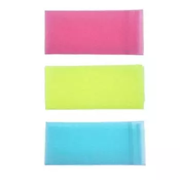 Отшелушивающий слоеный скраб, нейлоновая сетка, гель для душа, махровая ткань, инструмент для мытья тела и чистки розовый