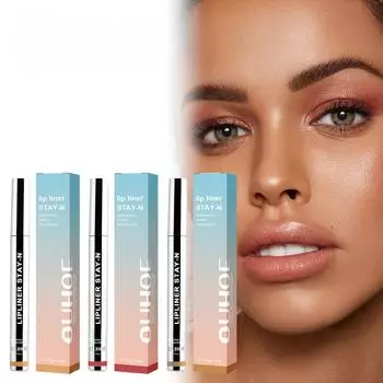 Отслаивающаяся подводка для губ Татуировка для губ Линия губ Увеличение объема губ Показ цвета губ Без макияжа Отслаивающаяся подводка для губ Татуировка 5ml