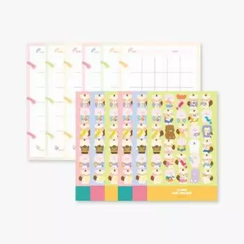 Отслеживание целей Jelly Crew Ramchi s Prop Shop, популярная фраза в Корее. Goal tracker