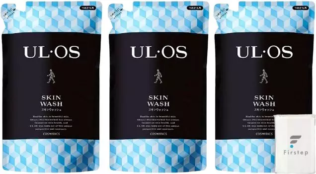Otsuka Pharmaceutical Medicated Skin Wash Refill 420mL x 3 Sets with Original Pocket Tissues UL OS