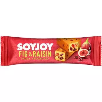 Otsuka SOYJOY Инжир и изюм 30г блок SOYJOY 1 set
