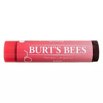 Оттеночный бальзам для губ Burt s Bees, роза, 4,25 г, 1 шт.