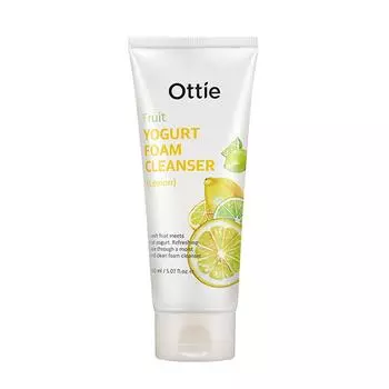 Ottie Fruit Yogurt Очищающая пенка с лимоном