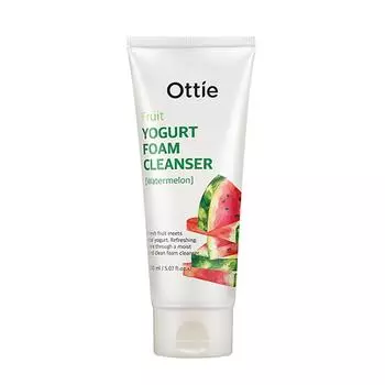 Ottie Fruit Yogurt Пенка для умывания с арбузом