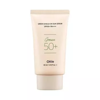Ottie Green Shield On Солнцезащитная сыворотка SPF50+PA++++