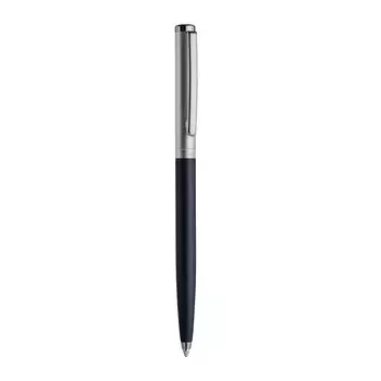 otto hutt Otto Hut Oil Шариковая ручка D01 DESIGN01 с синим матовым платиновым покрытием и серебряным колпачком CT 001-11428