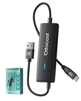 Ottocast Mirror Touch Ottocast Новый Mirror Touch Отображайте экран смартфона на вашей автомобильной навигационной системе Зеркалирование смартфона Беспроводной CarPlay