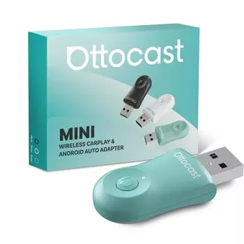 OTTOCAST Ottocast Mini 2025 новейший беспроводной автомобильный адаптер Mini для настоящих проводных автомобилей, совместимых с автомобилем, поддержка Bluetooth Plug play Automatic