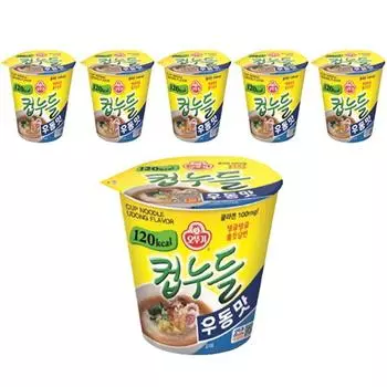 Ottogi Cup Noodle Udon Flavor 38.1g, 6 pieces