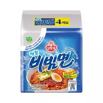 Оттоги Джин БибимМён 156г х 4 (3 варианта) 4PCS