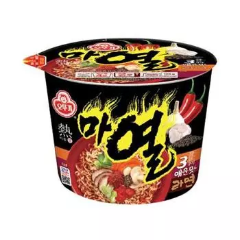 Ottogi Ma Yeol Ramen Большая чашка 105г (3 варианта) 2PCS