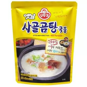 Ottogi Old Beef Bone Soup, 350g, 1 piece, Korean convenience food