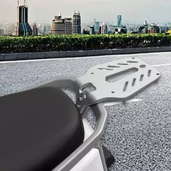 Отверстие для установки кронштейна багажника для электрического велосипеда серебряный