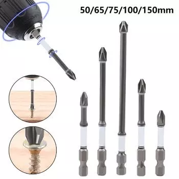 Отвертка 5 шт., крестовая отвертка, сверлильная головка