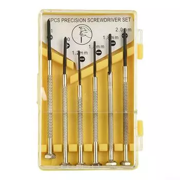 Отвертка 6 шт. с крестообразным шлицем электронная для часов