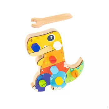 Отвертка «Дино» со строительными блоками — забавная игрушка STEM для детей Style A