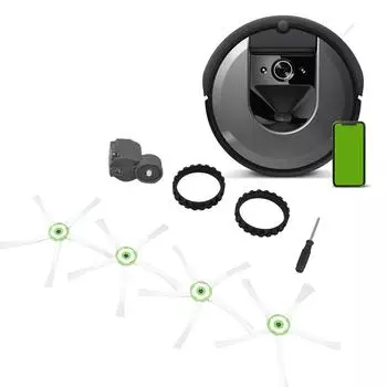 Отвертка для модуля двигателя боковой щетки для пылесоса I7 E5 E6 I3, запасные части, аксессуары