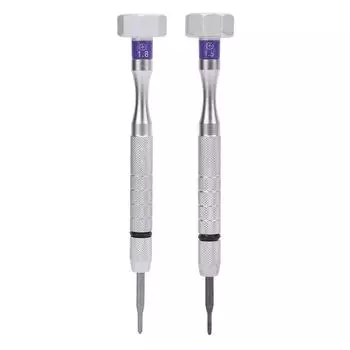 Отвертка для очков со сменной головкой, прецизионная отвертка для очков, телефонов и часов 1.8mm