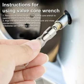 Отвертка для сердечника клапана шины, стержень для снятия сердечника клапана шины, брелок для снятия шин, инструмент для ремонта колес автомобиля, грузовика, велосипеда, аксессуары