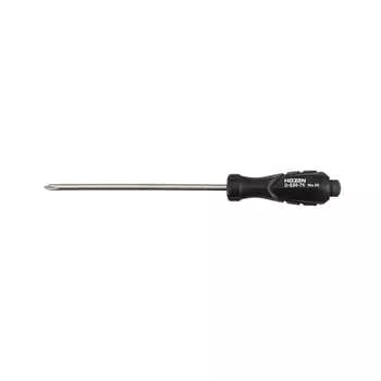 Отвертка HOZAN Phillips Phillips № 00 Общая длина 124 мм Длина стержня 75 мм Тонкий стержень Характеристики Идеально подходит для углублённых мест D-530-75