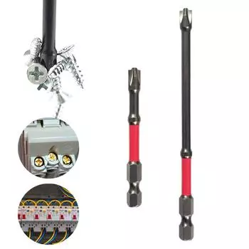 Отвертка с головкой 6 мм, легированная сталь, антикоррозийная, магнитная 65mm