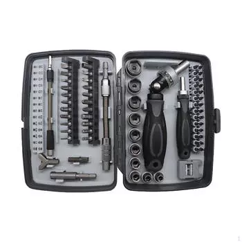 Отвертка с храповым механизмом, гаечный ключ с футляром, портативный инструмент для отвертки компьютера