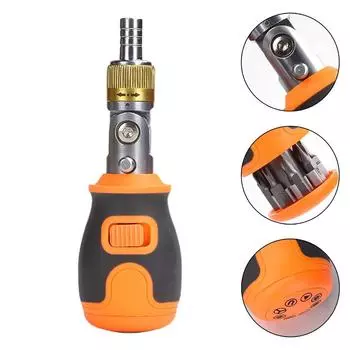 Отвертка с храповым механизмом Отвертка с храповым механизмом Крутящий момент отвертки