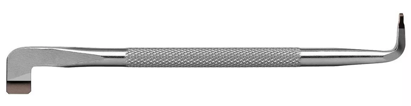 Отвертка с плоским шлицем PB SWISS TOOLS с изогнутой головкой Толщина лезвия Ширина лезвия 4 мм Общая длина 100 мм 0,6X 600,2