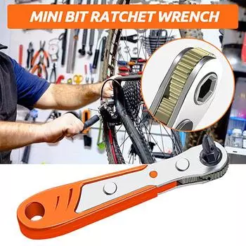 Отвертка шестигранная многофункциональная дрель-бит инструмент регулируемый 1 / 4 дюйма мини быстросъемный храповой ключ торцевые головки инструменты для ремонта
