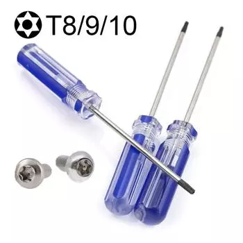 Отвертка T8/9/10 с центральным отверстием. Стальная отвертка Torx. Портативная отвертка Torx. Игровая консоль.